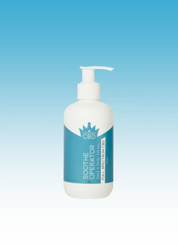 CBD Hand and Body Lotion – Soothe Operator 8oz